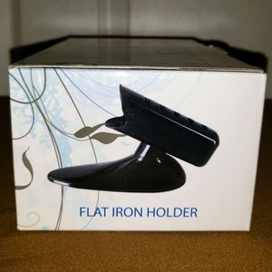 NIB Flat Iron Curl Straightener Heat Hot Holder